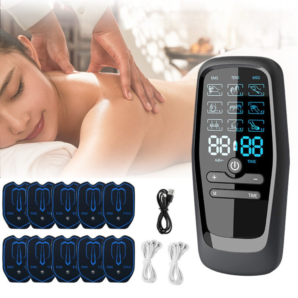 TENS Electric Massager Muscle Stimulator Electric EMS Body Massage